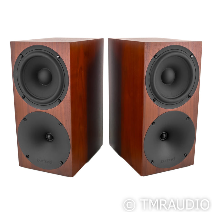 Buchardt S400 Bookshelf Speakers; Smoked Oak Pair