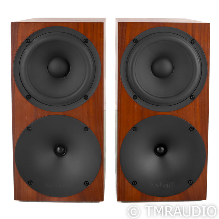 Buchardt S400 Bookshelf Speakers; Smoked Oak Pair