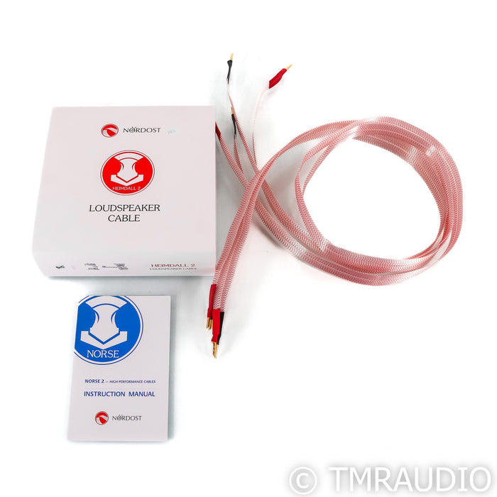 Nordost Heimdall 2 Speaker Cables; 2m Pair (Open Box)