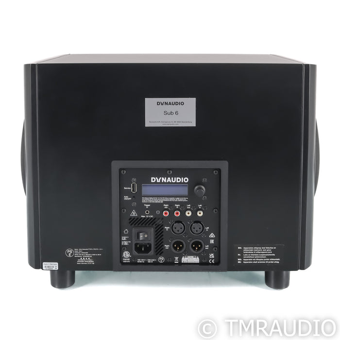 Dynaudio Sub 6 Dual 8” Powered Subwoofer; Sub6