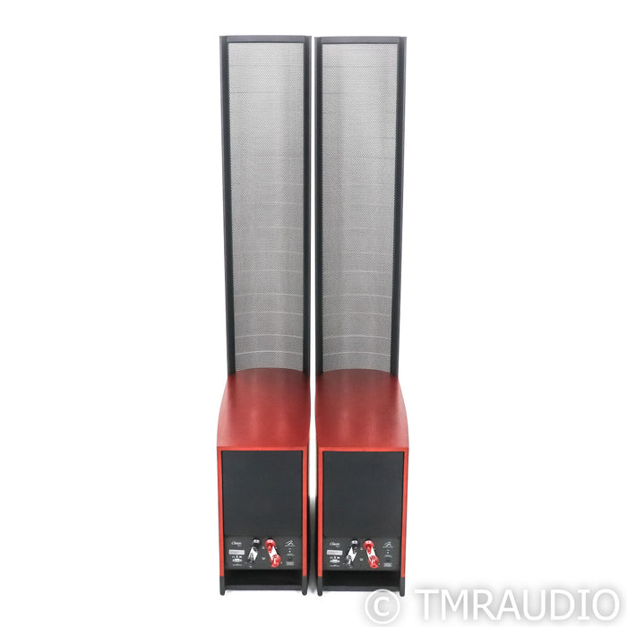 Martin Logan Classic ESL 9 Floorstanding Speakers; Dark Cherry Pair