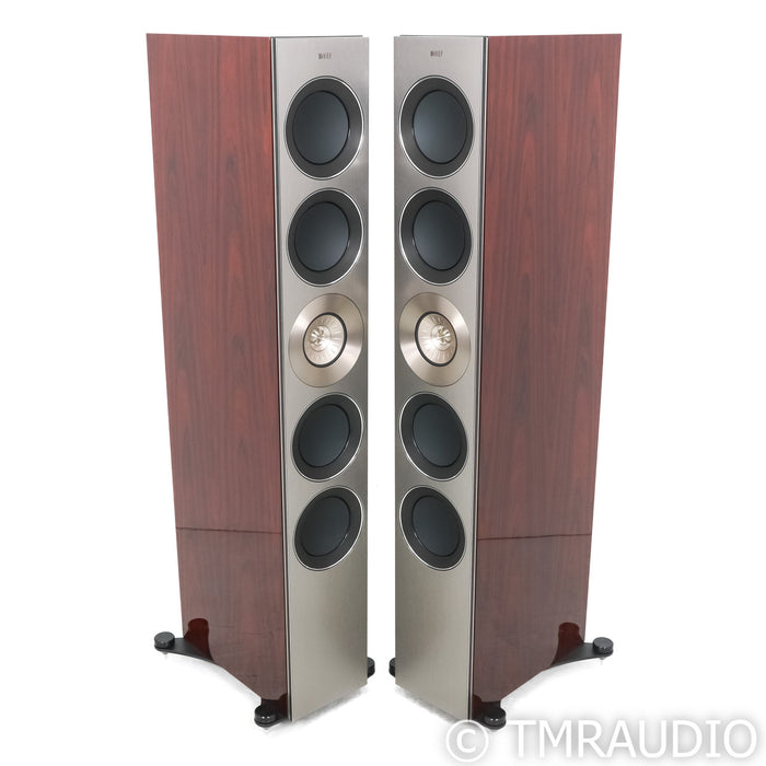 KEF Reference 5 Floorstanding Speakers; Luxury Gloss Rosewood Pair