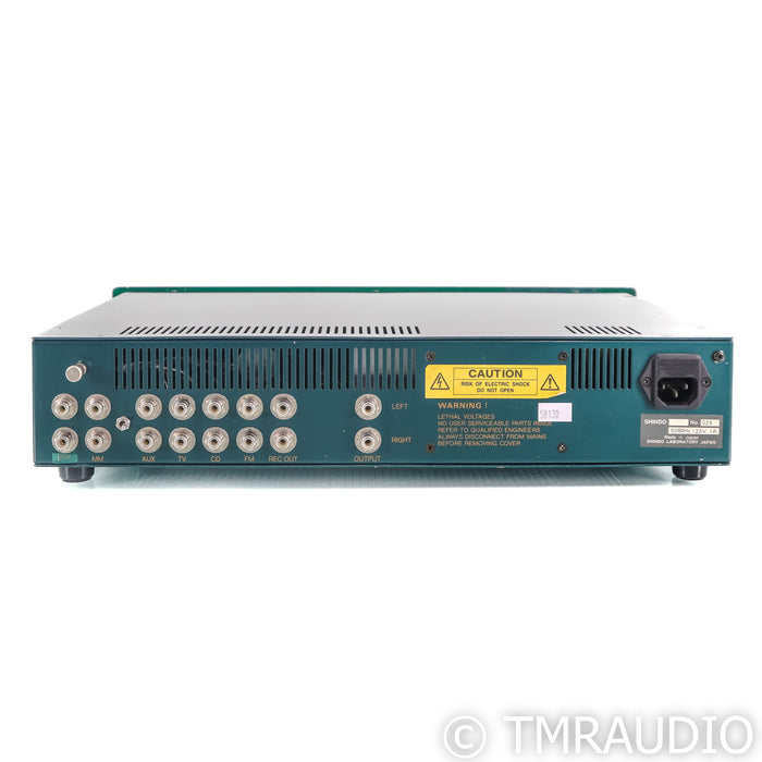 Shindo Labs Partager Stereo Tube Preamplifier; MM / MC Phono; Emerald