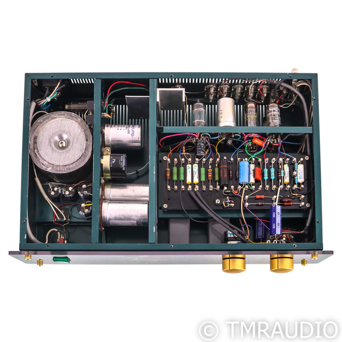 Shindo Labs Partager Stereo Tube Preamplifier; MM / MC Phono; Emerald