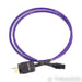 Nordost Purple Flair Power Cable; 1.5m AC Cord; Figure 8 (Open Box)