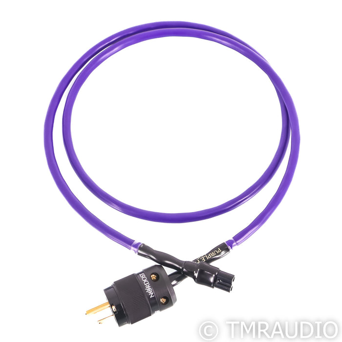 Nordost Purple Flair Power Cable; 1.5m AC Cord; Figure 8 (Open Box)