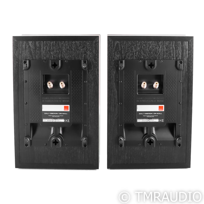 Dali Oberon On-Wall Speakers; Black Ash Pair
