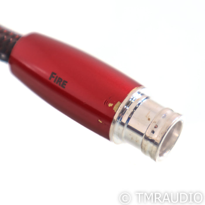 AudioQuest Fire XLR Cables; 5m Pair Balanced Interconnects