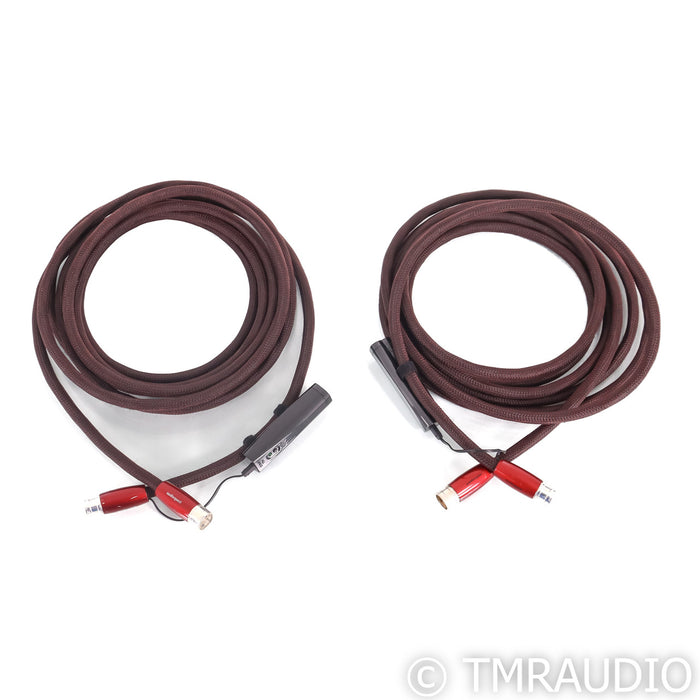 AudioQuest Fire XLR Cables; 5m Pair Balanced Interconnects
