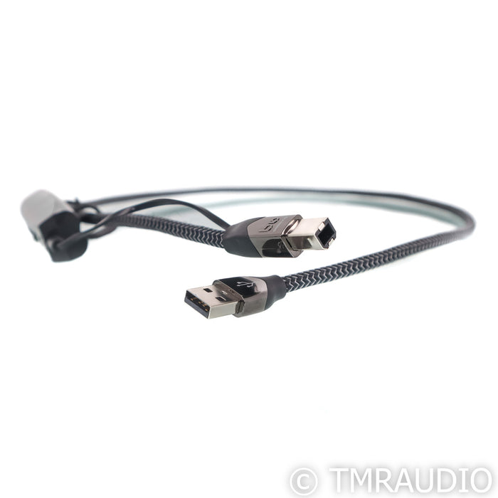 AudioQuest Diamond USB Cable; 0.75m Digital Interconnect; 72v DBS