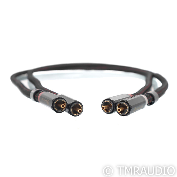 Clarus Crimson RCA Cables; 1m Pair Interconnects