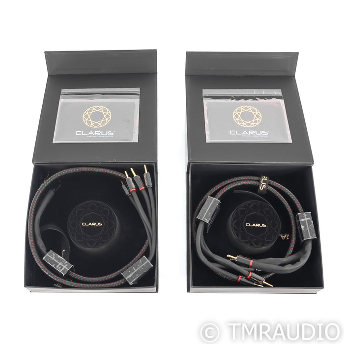 Clarus Crimson MkII Bi-Wire Speaker Cables; 4ft Pair
