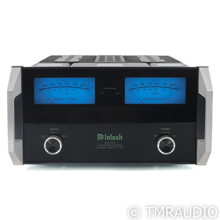 McIntosh MC452 Stereo Power Amplifier; Quad Balanced