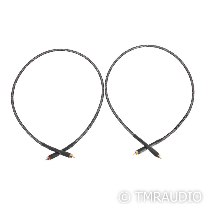 Synergistic Research Alpha Sterling DS RCA Cables; 1m Pair Interconnects