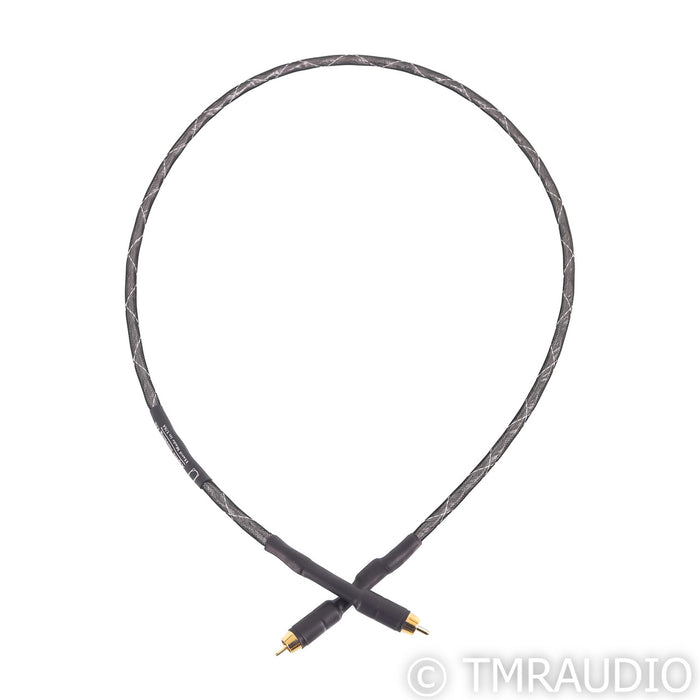 Synergistic Research Alpha Sterling DS RCA Cable; Single 1m Interconnect