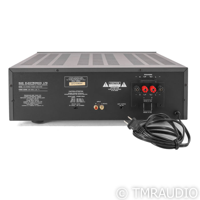 NAD 216 Stereo / Mono Power Amplifier; THX