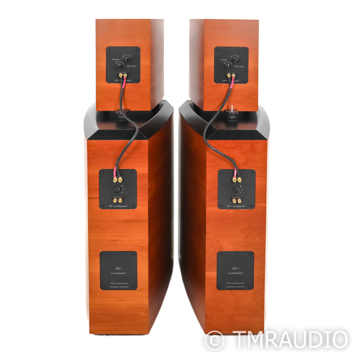 Pass Labs SR-1 Floorstanding Speakers; Cherry Pair