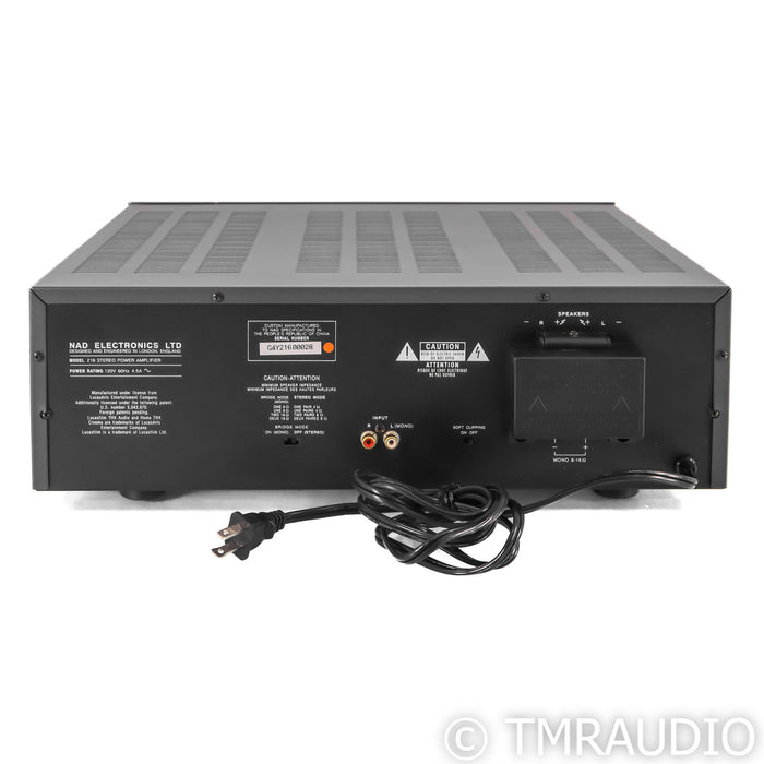 NAD 216 Stereo / Mono Power Amplifier; THX