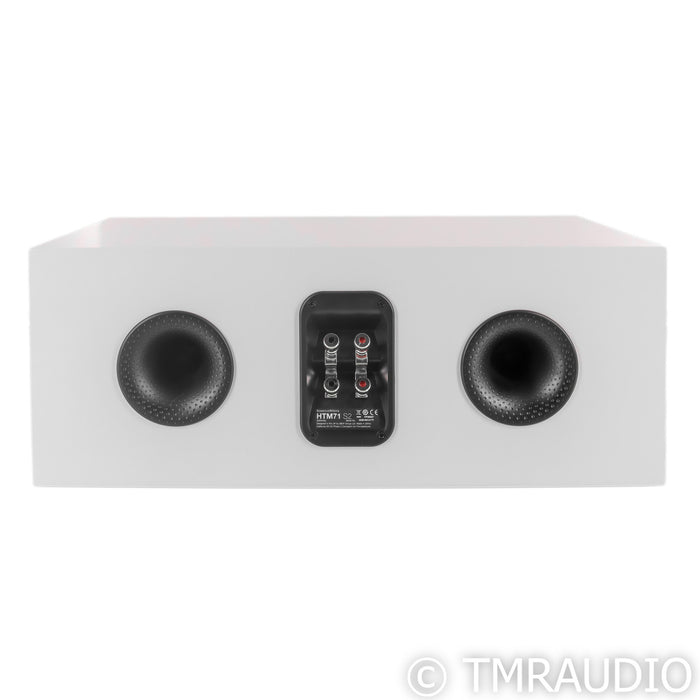 B&W HTM71 S2 Center Channel Speaker; HTM  71; Satin White