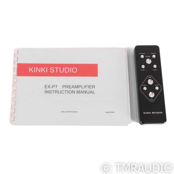 Kinki Studio EX-P7 Stereo Preamplifier; Extreme P7