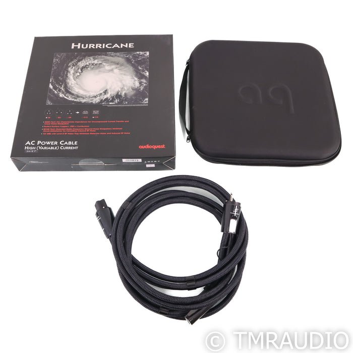 AudioQuest Hurricane High (Variable) Current Power Cable; 2m AC Cord; 20A