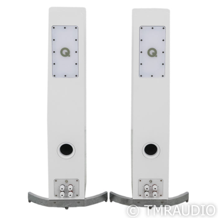 Q Acoustics Concept 50 Floorstanding Speakers; Gloss White Pair (Open Box)