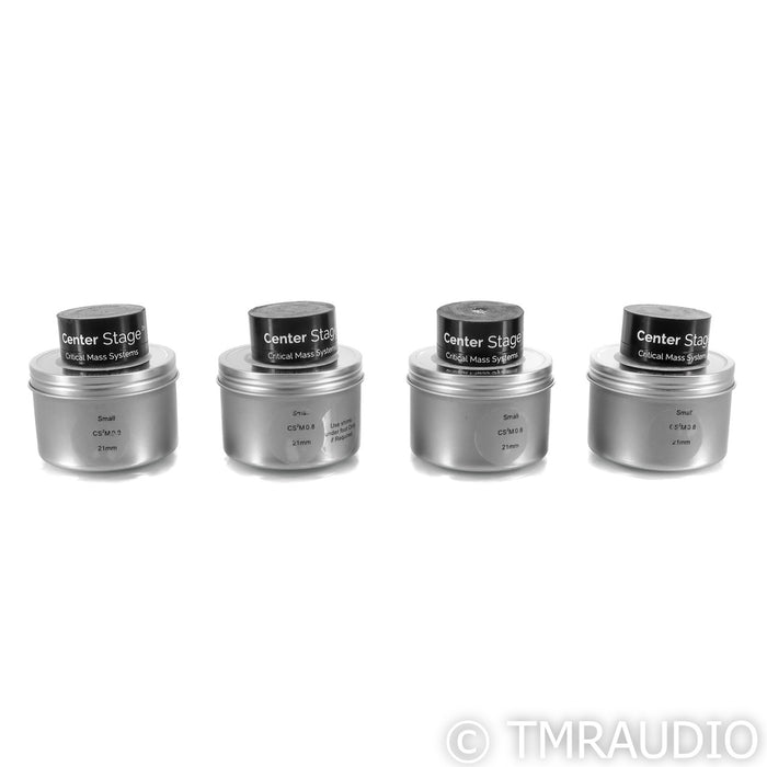 Critical Mass Systems Center Stage 2M 0.8 Isolation Footers; CS2M0.8
