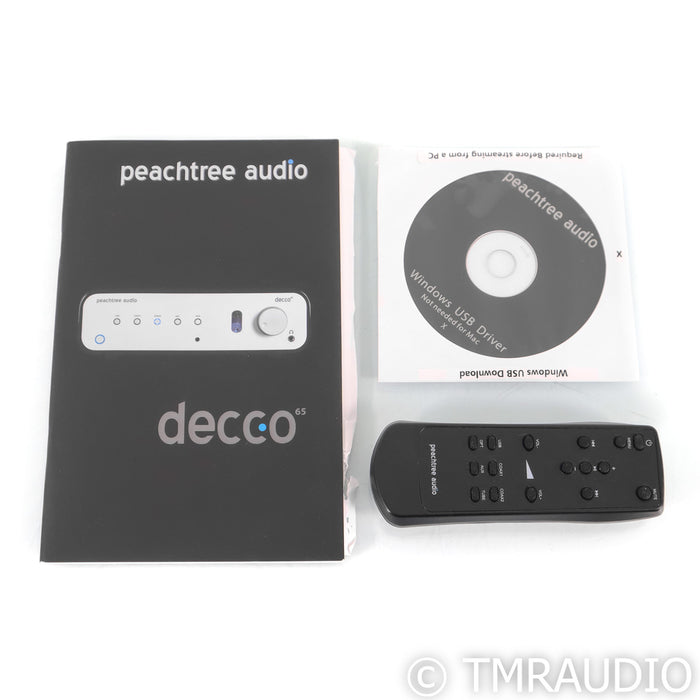 Peachtree Audio Decco65 Stereo Hybrid Integrated Amplifier; USB; Decco-65