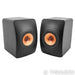 KEF LS50 Meta Bookshelf Speakers; Black Pair