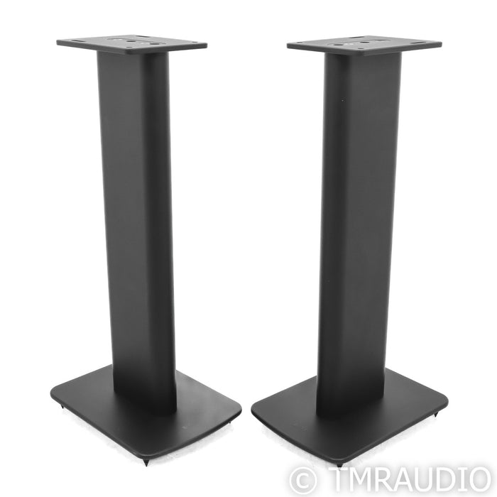 KEF S2 Bookshelf Speaker Stands; Black Pair