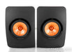 KEF LS50 Bookshelf Speakers; Black Pair