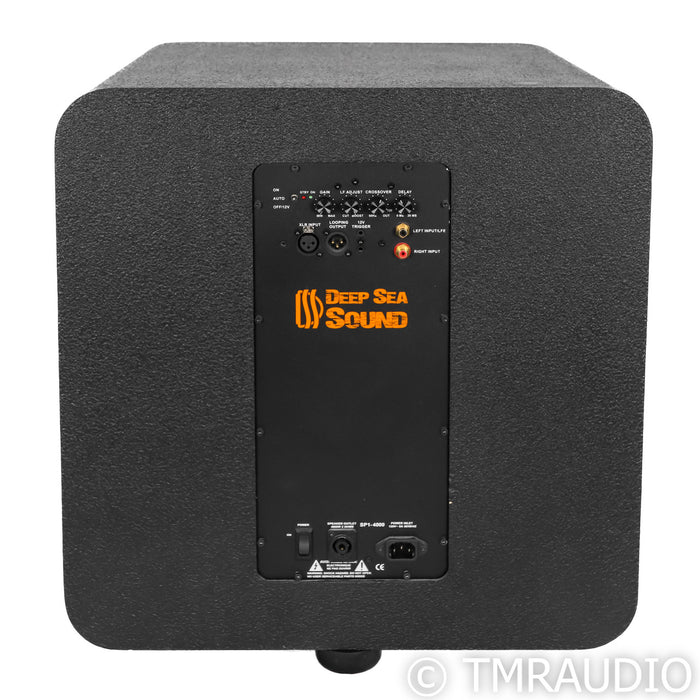 Deep Sea Sound Mariana 18S 18" Powered Subwoofer; Black