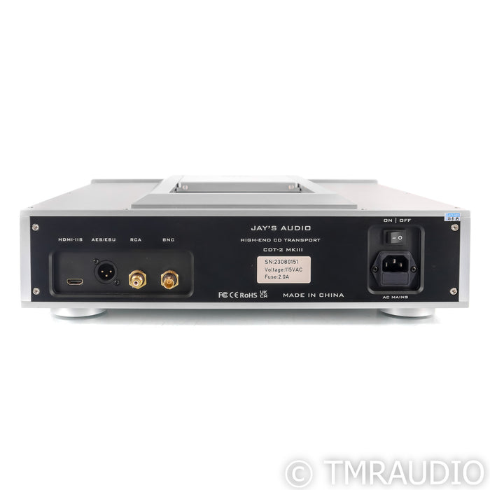 Jay’s Audio CDT2-MK3 CD Transport; CD T2 MkIII