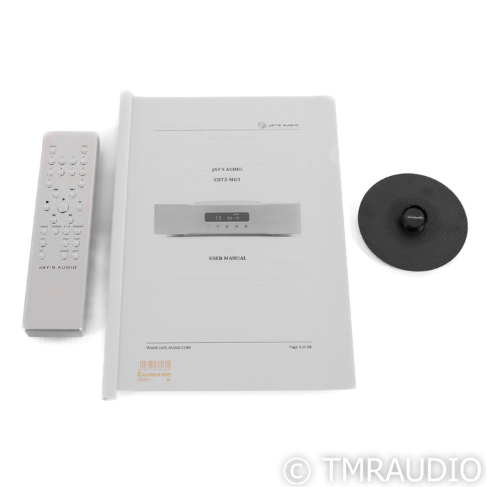 Jay’s Audio CDT2-MK3 CD Transport; CD T2 MkIII