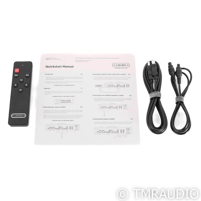 Chord Electronics DAVE DAC / Headphone Amplifier; D/A Converter