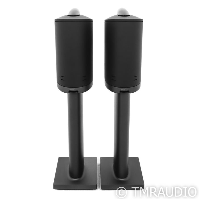 B&W Foundation Duo Wireless Powered Bookshelves; w/ Stands