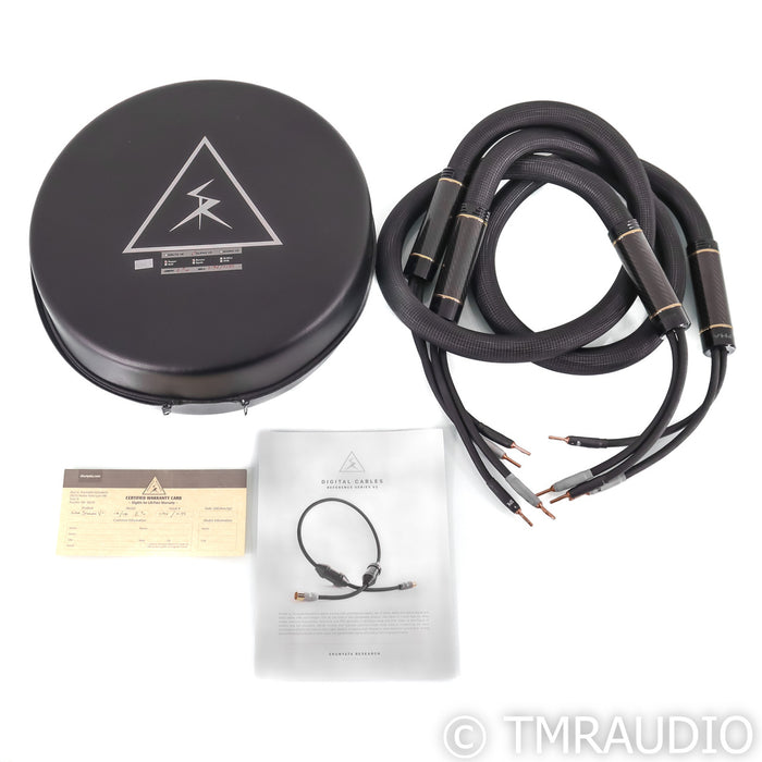 Shunyata Research Alpha V2 Speaker Cables; 2m Pair
