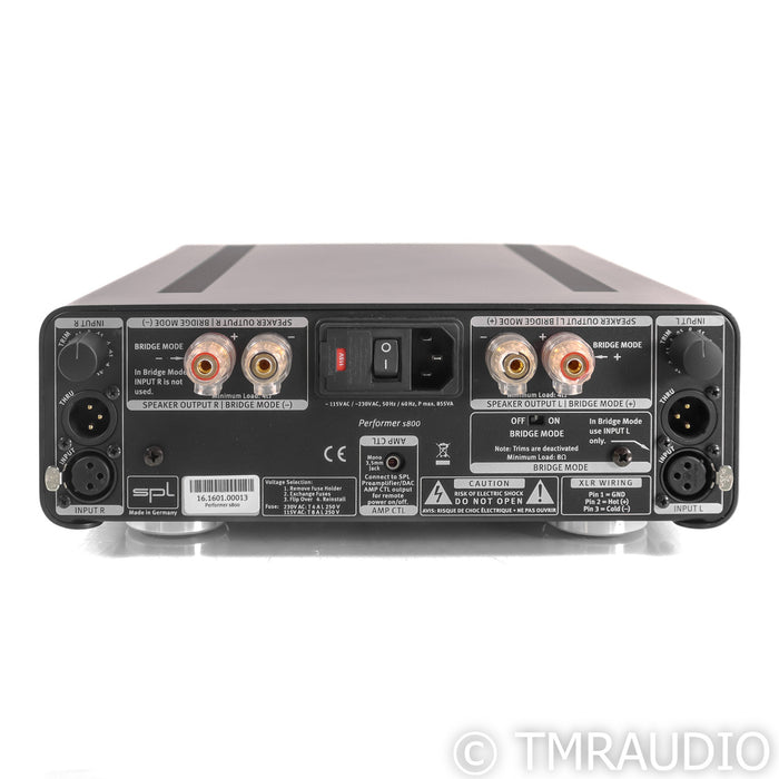SPL Performer s800 Stereo Power Amplifier