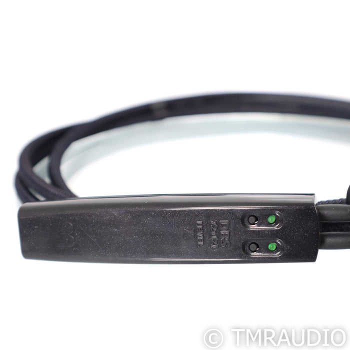 AudioQuest ThunderBird XLR Cables; 1m Pair Balanced Interconnects; 72v DBS