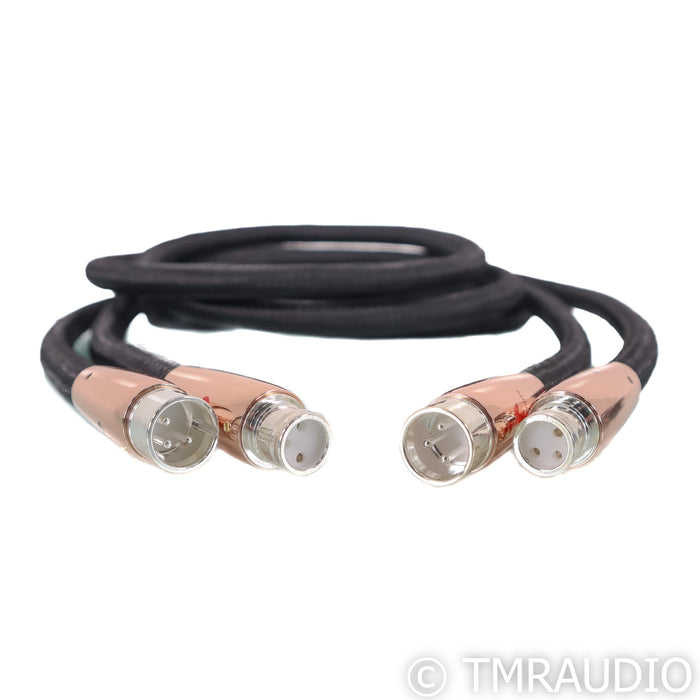 AudioQuest Black Beauty XLR Cables; 2m Pair Balanced Interconnects