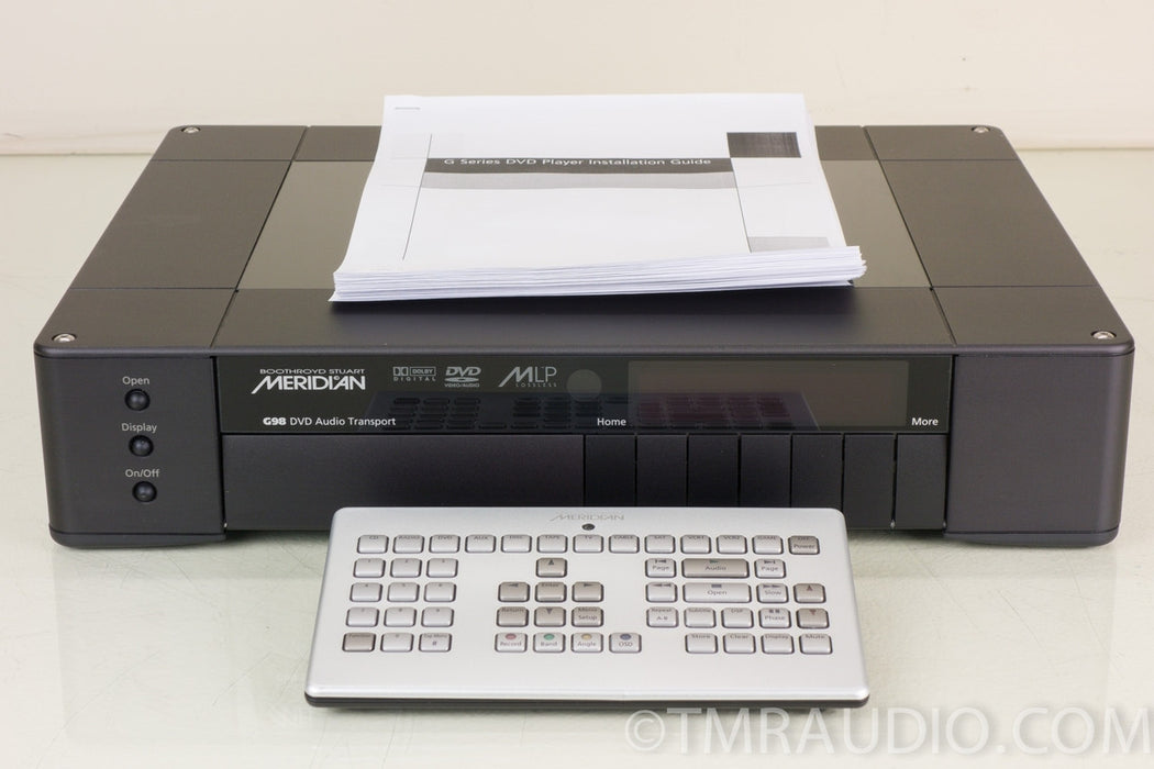 Meridian G98 CD, DVD, DVD-Audio Transport