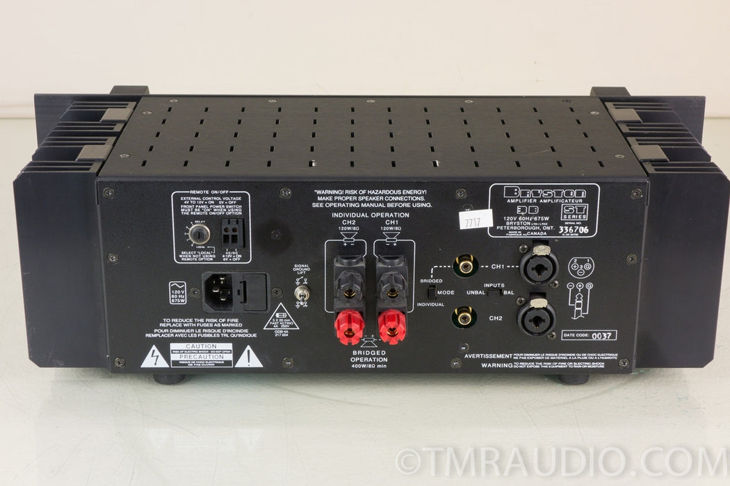 Bryston 3B-ST Stereo Power Amplifier