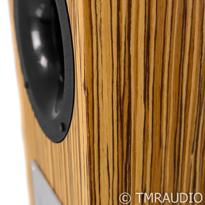 Tyler Acoustics D3M Bookshelf Speakers; Zebra Wood Pair