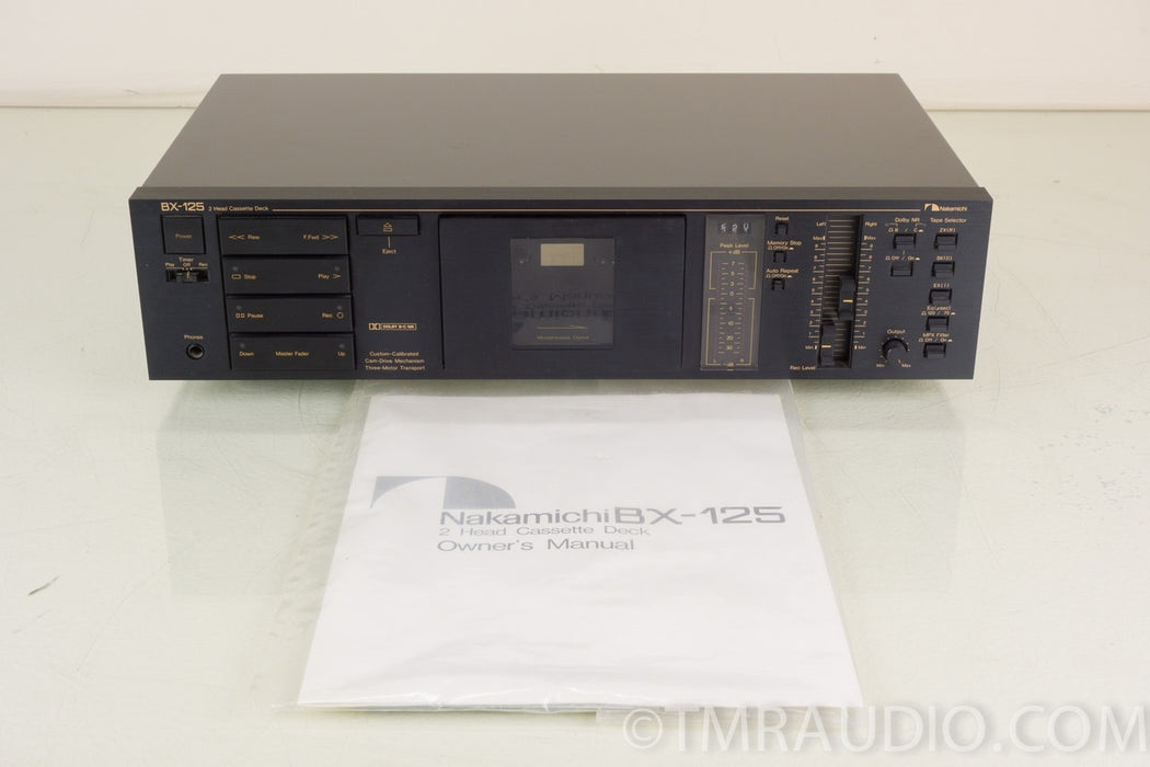Nakamichi BX-125 Cassette Deck / Tape Recorder in factory Box
