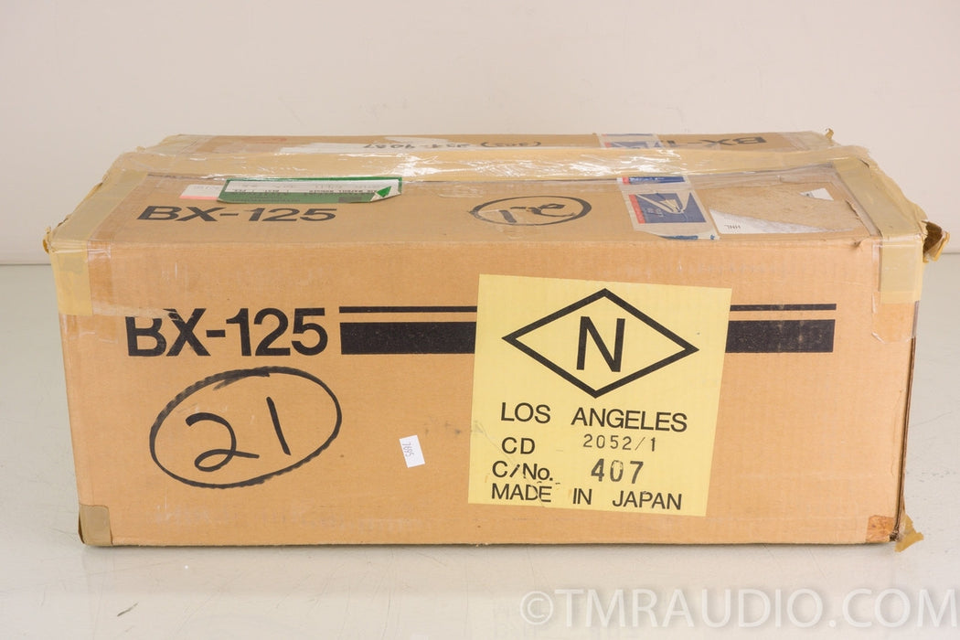 Nakamichi BX-125 Cassette Deck / Tape Recorder in factory Box
