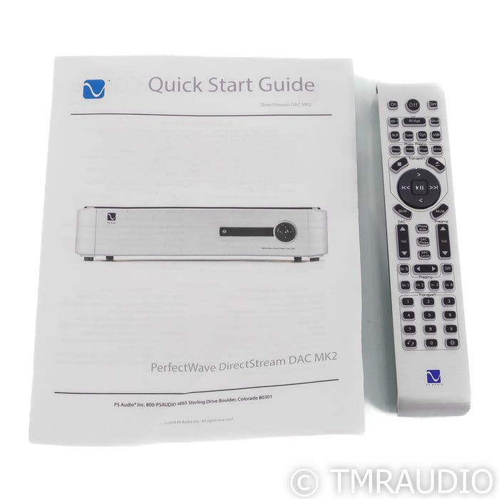 PS Audio PerfectWave DirectStream DAC MK2; D/A Converter