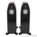 Kharma Mini Exquisite Floorstanding Speakers; Piano Black / American Walnut Pair