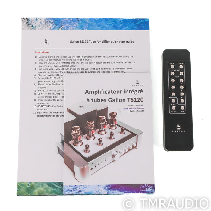 Galion Audio TS120SE Stereo Tube Integrated Amplifier