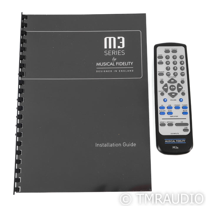 Musical Fidelity M3SI Stereo Integrated Amplifier; USB; MM Phono (Open Box)