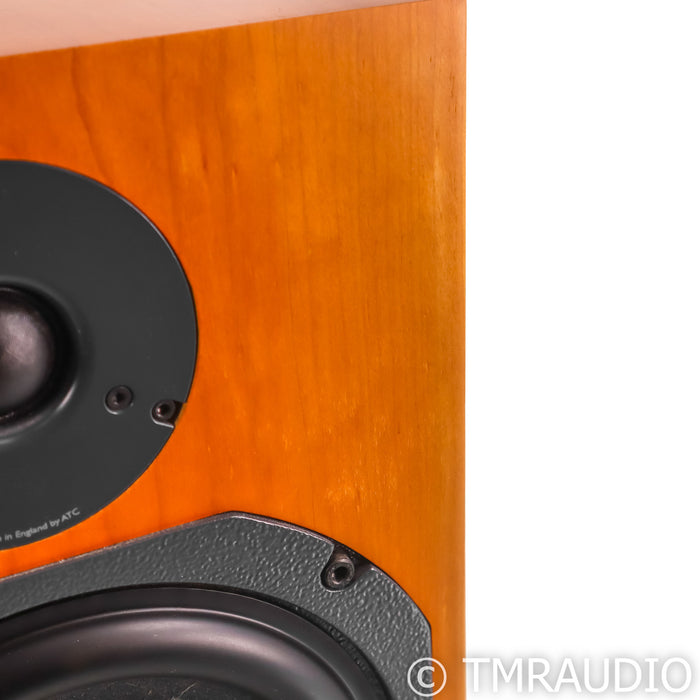 ATC SCM V2 Bookshelf Speakers; Cherry Pair